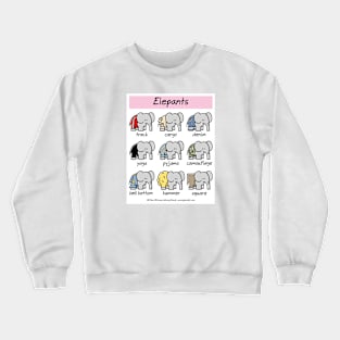 Elepants Crewneck Sweatshirt